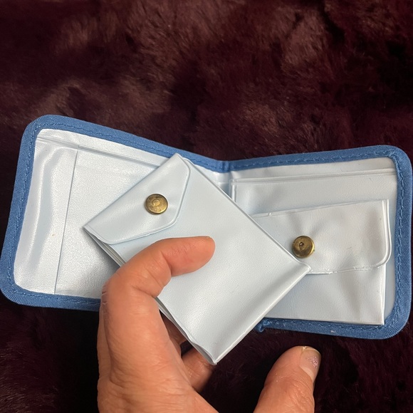 CABBAGE PATCH KIDS Pastel Wallet Vintage Coin Purse Bag 1983 Kawaii Vinyl Fabric - Picture 6 of 9